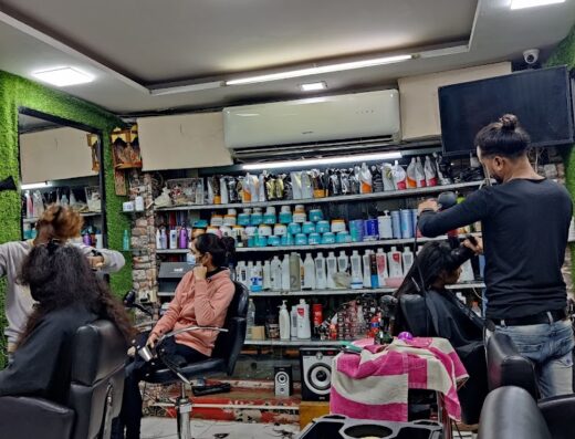 56 HAIR’S unisex best,salon,indore