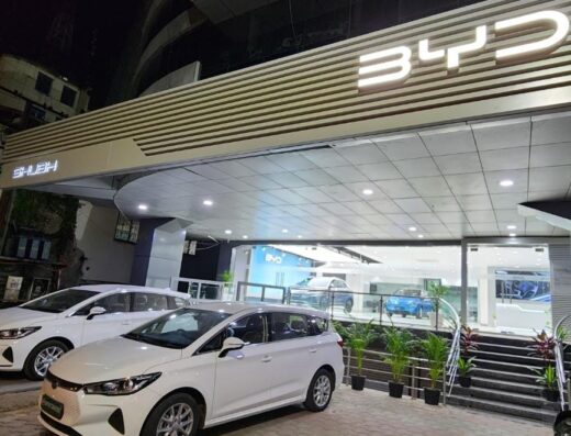 BYD Car Showroom – Shubh, Indore