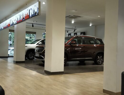 MG Motor Krishiv Auto Showroom